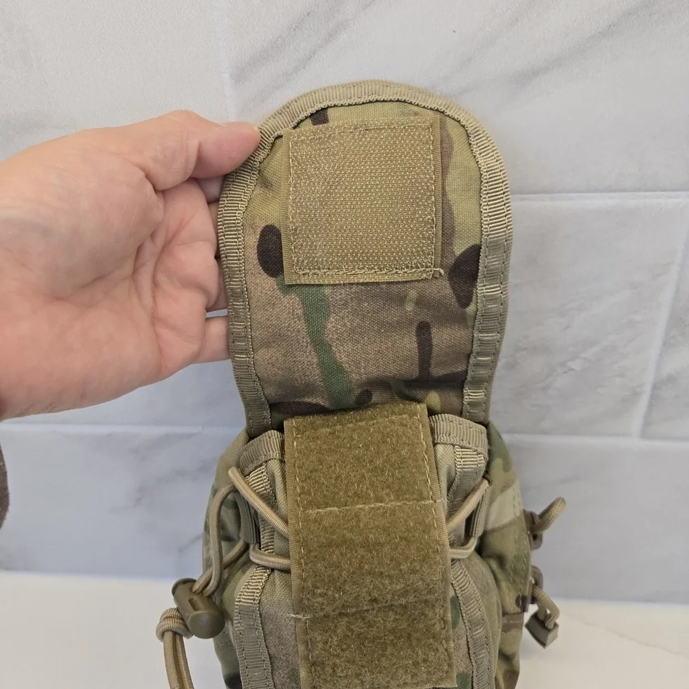 ARMY STYLE SCORPION CAMOUFLAGE 1 QUART CANTEEN POUCH Nwot‎
